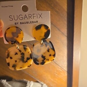 Sugarfix by BaubleBar Tortoise Earrings